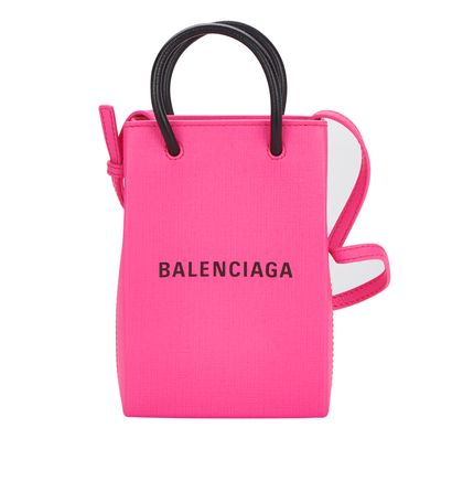 Balenciaga Shop Phone Holder, front view